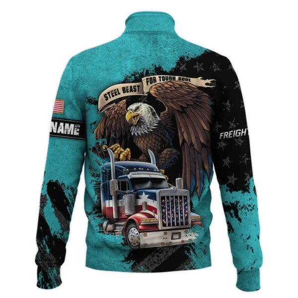 Freightliner Gift For Truckers Quarter-Zip Jacket All Over Prints BLT11225A8FREQTZ