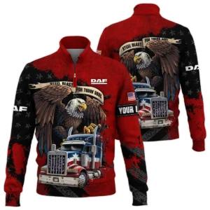 DAF Trucks Gift For Truckers Quarter-Zip Jacket All Over Prints BLT11225A1DAFQTZ