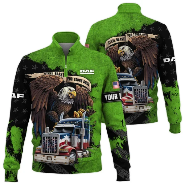 DAF Trucks Gift For Truckers Quarter-Zip Jacket All Over Prints BLT11225A4DAFQTZ
