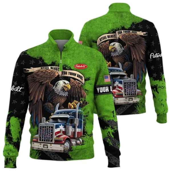 Peterbilt Gift For Truckers Quarter-Zip Jacket All Over Prints BLT11225A4PTBQTZ