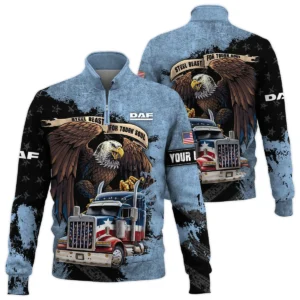 DAF Trucks Gift For Truckers Quarter-Zip Jacket All Over Prints BLT11225A5DAFQTZ