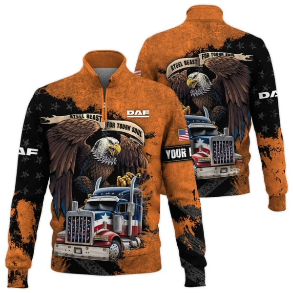 DAF Trucks Gift For Truckers Quarter-Zip Jacket All Over Prints BLT11225A6DAFQTZ