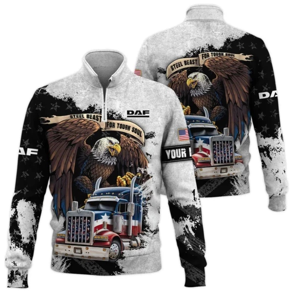 DAF Trucks Gift For Truckers Quarter-Zip Jacket All Over Prints BLT11225A7DAFQTZ