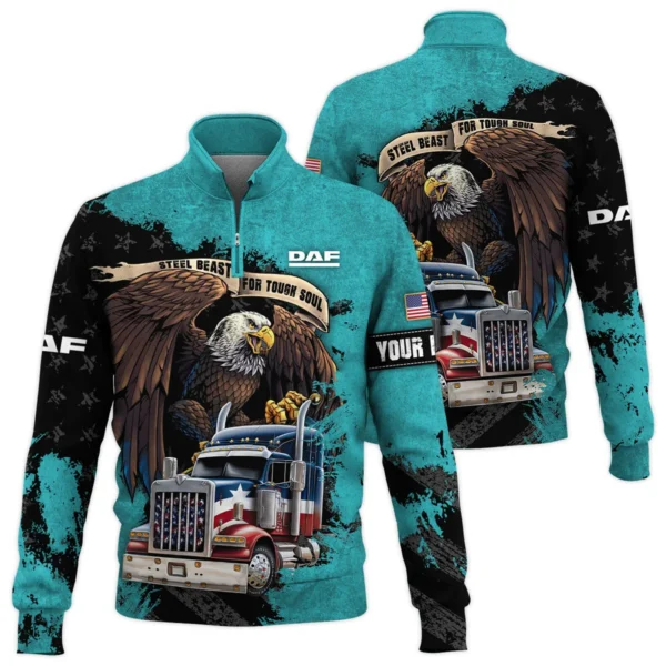 DAF Trucks Gift For Truckers Quarter-Zip Jacket All Over Prints BLT11225A8DAFQTZ