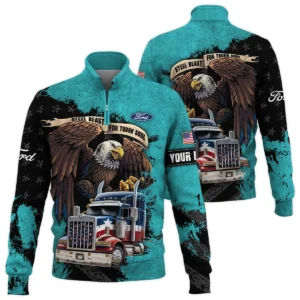 Ford Trucks Gift For Truckers Quarter-Zip Jacket All Over Prints BLT11225A8FTQTZ