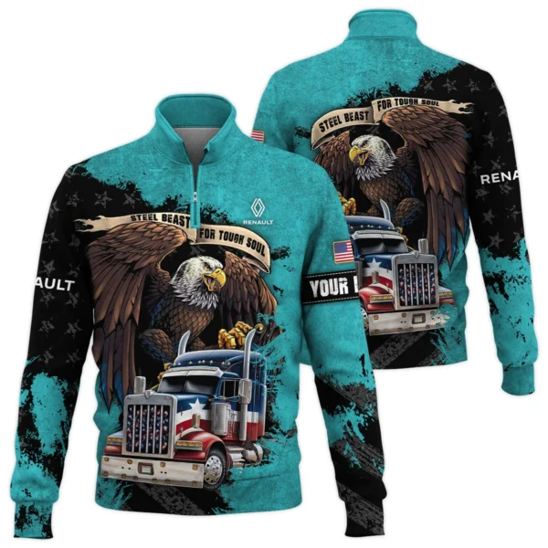 Renault Trucks Gift For Truckers Quarter-Zip Jacket All Over Prints BLT11225A8RTQTZ