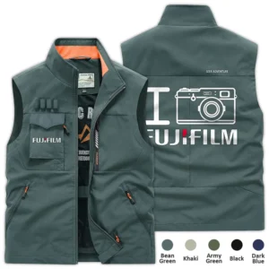Special Release Fujifilm Photography Videography Outdoor Sleeveless Vest BLPT280924A3FJ