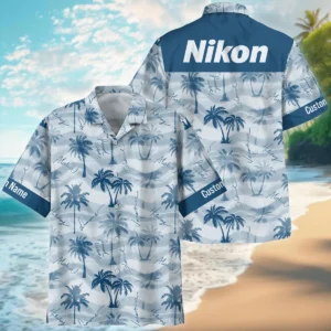 Customize Nikon-Canon-Your Logo Brand Abstract Digital Watercolor Paint Hawaiian Clothing All Over Prints Summer Gift For Photographers BL1125A27
