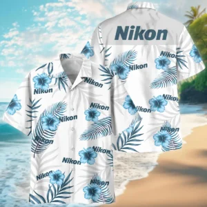 Customize Nikon-Canon-Your Logo Brand Hibiscus Palm Leaves Hawaiian Clothing All Over Prints Summer Gift For Photographers BL1125A4