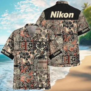 Customize Nikon-Canon-Your Logo Brand Hibiscus And Tribal Element Hawaiian Clothing All Over Prints Summer Gift For Photographers BL1125A55