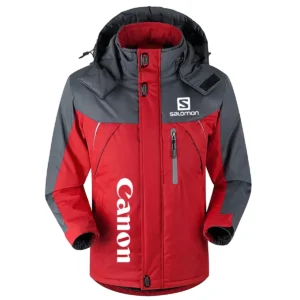 Salomon x Canon Special Release Plush Charging Suit Waterproof Windproof Detachable Hood Photography Videography BL261124A1SLMCN1