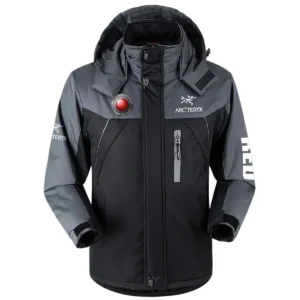 Arc'teryx x Red Digital Cinema Special Release Outdoor Plush Charging Suit Waterproof Windproof Detachable Hood BL261124A1ATRRDC