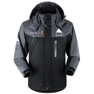 Burton x Blackmagic Design Special Release Outdoor Plush Charging Suit Waterproof Windproof Detachable Hood BL261124A1BURBMD