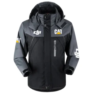 Caterpillar x DJI Special Release Outdoor Plush Charging Suit Waterproof Windproof Detachable Hood BL261124A1CATDJI