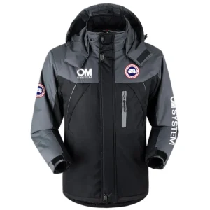 Canada Goose x OM SYSTEM Special Release Outdoor Plush Charging Suit Waterproof Windproof Detachable Hood BL261124A1CGOM