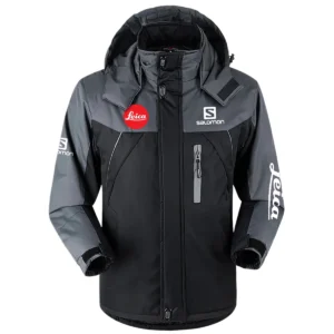 Salomon x Leica Special Release Outdoor Plush Charging Suit Waterproof Windproof Detachable Hood BL261124A1SLMLC