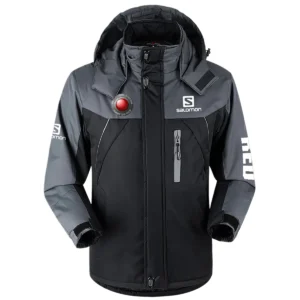 Salomon x Red Digital Cinema Special Release Outdoor Plush Charging Suit Waterproof Windproof Detachable Hood BL261124A1SLMRDC