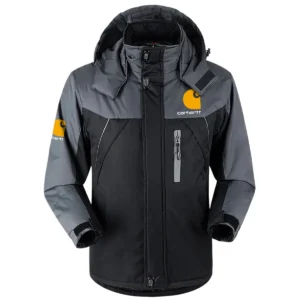 Carhartt Outdoor Clothing Brand Exclusive Logo Outdoor Plush Charging Suit Waterproof Windproof Detachable Hood BLBR291124A2CAR