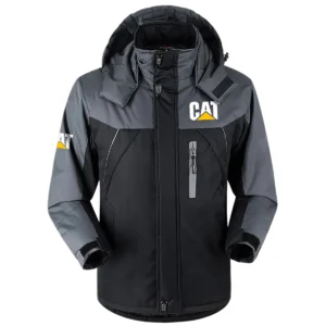 Caterpillar Outdoor Clothing Brand Exclusive Logo Outdoor Plush Charging Suit Waterproof Windproof Detachable Hood BLBR291124A2CAT