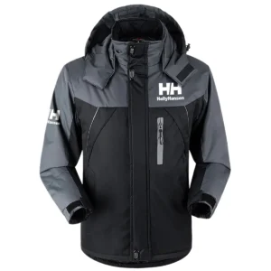 Helly Hansen Outdoor Clothing Brand Exclusive Logo Outdoor Plush Charging Suit Waterproof Windproof Detachable Hood BLBR291124A2HH