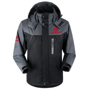 Mammut Outdoor Clothing Brand Exclusive Logo Outdoor Plush Charging Suit Waterproof Windproof Detachable Hood BLBR291124A2MAM