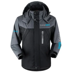 Phase One Photography Videography Exclusive Logo Plush Charging Suit Waterproof Windproof Detachable Hood BLPT141024A2PHO