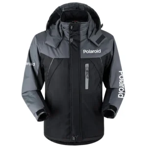 Polaroid Photography Videography Exclusive Logo Plush Charging Suit Waterproof Windproof Detachable Hood BLPT141024A2PLR