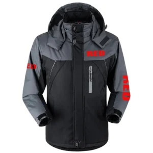 RED Digital Cinema Photography Videography Exclusive Logo Plush Charging Suit Waterproof Windproof Detachable Hood BLPT141024A2RDC