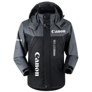 Canon Photography Videography Exclusive Logo Outdoor Plush Charging Suit Waterproof Windproof Detachable Hood BLPT271124A1CN