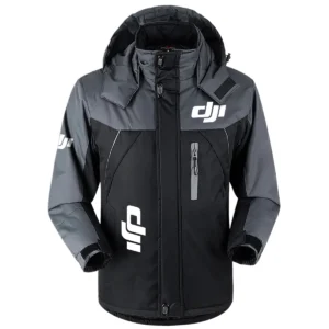 DJI Photography Videography Exclusive Logo Outdoor Plush Charging Suit Waterproof Windproof Detachable Hood BLPT271124A1DJI