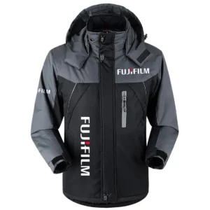 Fujifilm Photography Videography Exclusive Logo Outdoor Plush Charging Suit Waterproof Windproof Detachable Hood BLPT271124A1FJF