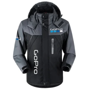 GoPro Photography Videography Exclusive Logo Outdoor Plush Charging Suit Waterproof Windproof Detachable Hood BLPT271124A1GP