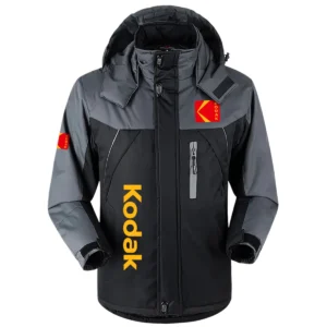 Kodak Photography Videography Exclusive Logo Outdoor Plush Charging Suit Waterproof Windproof Detachable Hood BLPT271124A1KD