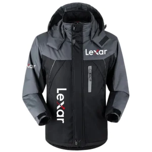 Lexar Photography Videography Exclusive Logo Outdoor Plush Charging Suit Waterproof Windproof Detachable Hood BLPT271124A1LX