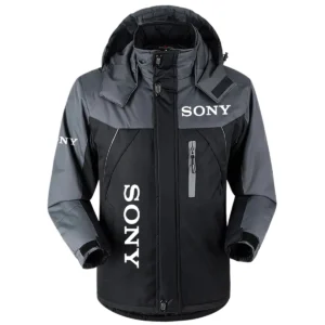 Sony Photography Videography Exclusive Logo Outdoor Plush Charging Suit Waterproof Windproof Detachable Hood BLPT271124A1SN