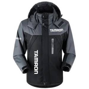 Tamron Photography Videography Exclusive Logo Outdoor Plush Charging Suit Waterproof Windproof Detachable Hood BLPT271124A1TR
