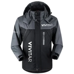 Vivitar Photography Videography Exclusive Logo Outdoor Plush Charging Suit Waterproof Windproof Detachable Hood BLPT271124A1VVT