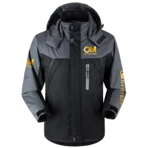 OM SYSTEM Photography Videography Exclusive Logo Plush Charging Suit Waterproof Windproof Detachable Hood BLPT61124A2OMSPCS