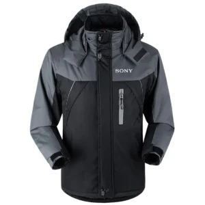 Sony Photography Videography Exclusive Logo Plush Charging Suit Waterproof Windproof Detachable Hood BLPV9924ASNPCS