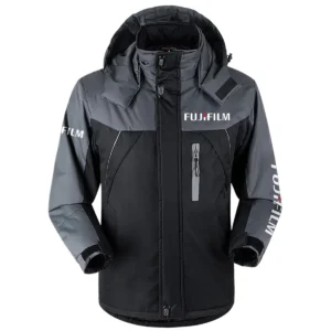 Fujifilm Photography Videography Exclusive Logo Plush Charging Suit Waterproof Windproof Detachable Hood BLPT141024A2FJ