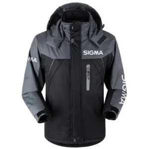 Sigma Photography Videography Exclusive Logo Plush Charging Suit Waterproof Windproof Detachable Hood BLPT141024A2SI