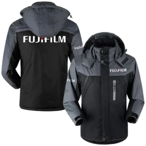 Fujifilm Photography Videography Exclusive Logo Plush Charging Suit Waterproof Windproof Detachable Hood BLPT251124A1FJF