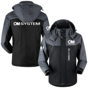 OM SYSTEM Photography Videography Exclusive Logo Plush Charging Suit Waterproof Windproof Detachable Hood BLPT251124A1OM