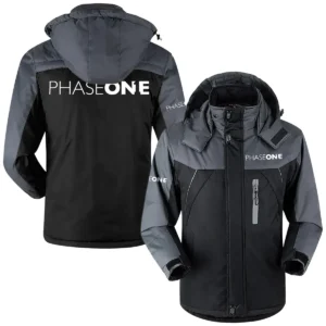 Phase One Photography Videography Exclusive Logo Plush Charging Suit Waterproof Windproof Detachable Hood BLPT251124A1PHO