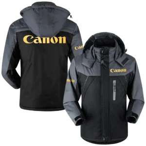 Canon Photography Videography Exclusive Logo Plush Charging Suit Waterproof Windproof Detachable Hood BLPT251124A2CN