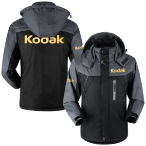 Kodak Photography Videography Exclusive Logo Plush Charging Suit Waterproof Windproof Detachable Hood BLPT251124A2KD
