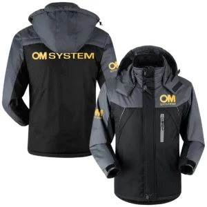 OM SYSTEM Photography Videography Exclusive Logo Plush Charging Suit Waterproof Windproof Detachable Hood BLPT251124A2OM