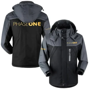 Phase One Photography Videography Exclusive Logo Plush Charging Suit Waterproof Windproof Detachable Hood BLPT251124A2PHO