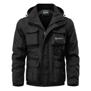 Sony Photography Videography Exclusive Logo Multi Pocket Jacket BLPV9924ASNMPJ