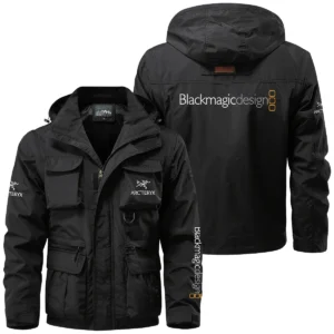 Arc'teryx x Blackmagic Design Special Release Multi Pocket Jacket Detachable Hood and Sleeves BL261124A5ATRBMD